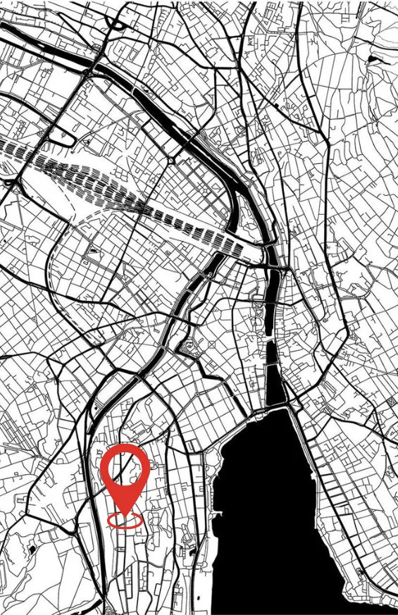 Standort 4M Bauplanung AG Zürich Waffenplatzstrasse 51 - Bauherrenberatung und Architekturbüro